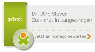 Dr. med. dent. Jörg Siever, von sanego empfohlen